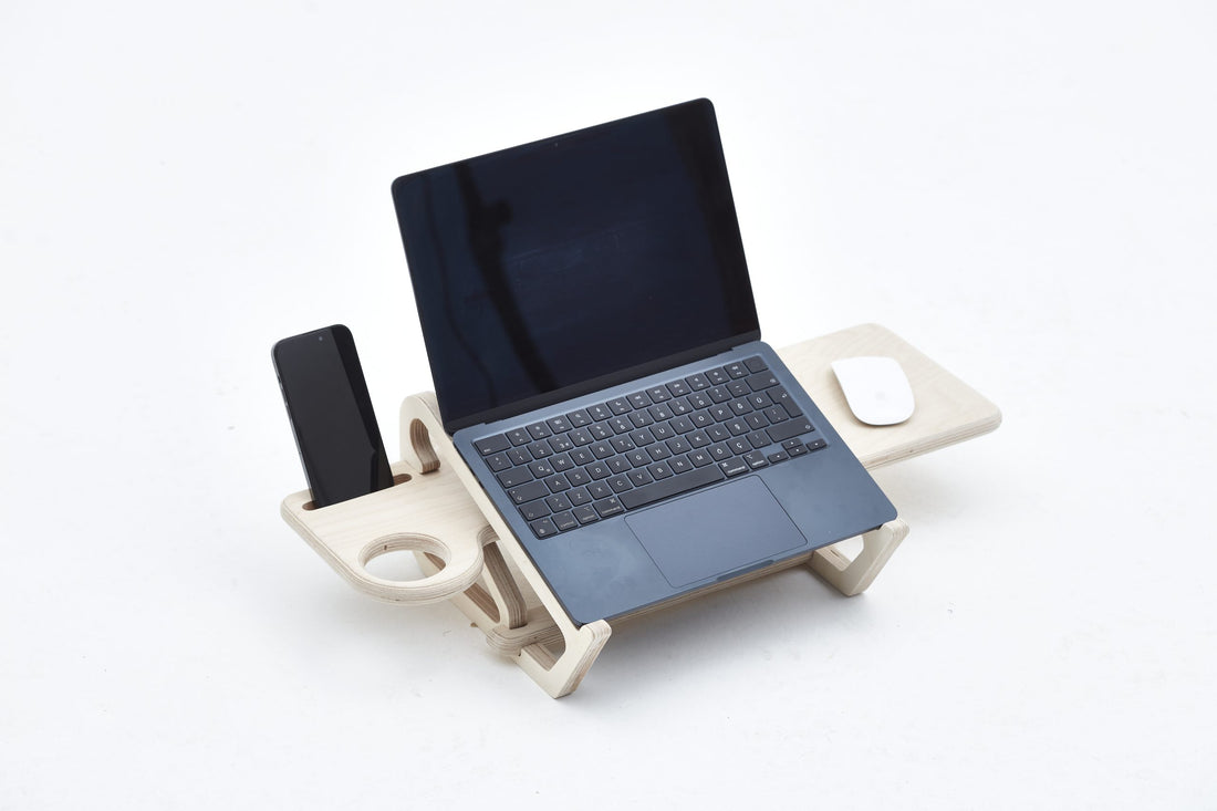 Multipurpose Wooden Laptop Stand